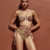 ANDREA IYAMAH DOLA BIKINI - VIBRA PRINT
