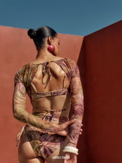 ANDREA IYAMAH DOLA BIKINI - VIBRA PRINT