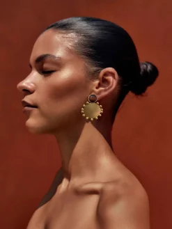 ANDREA IYAMAH DOTA EARRING