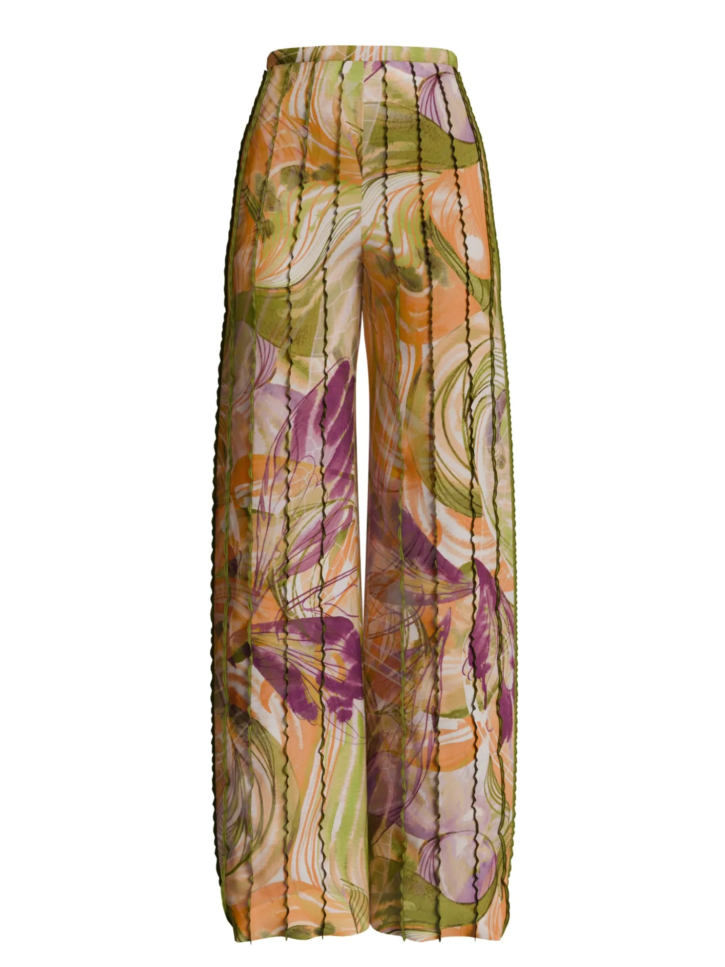 ANDREA IYAMAH FARA PANTS - VIBRA PRINT