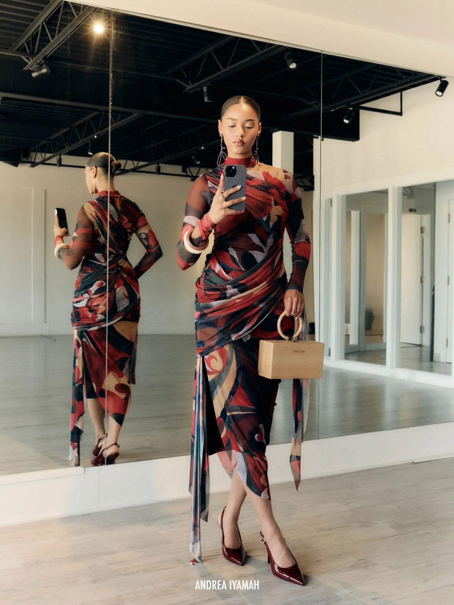 ANDREA IYAMAH KALA DRESS - LEWE