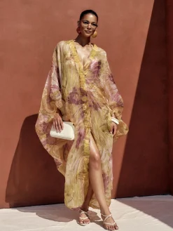 ANDREA IYAMAH LABU ROBE - VIBRA PRINT