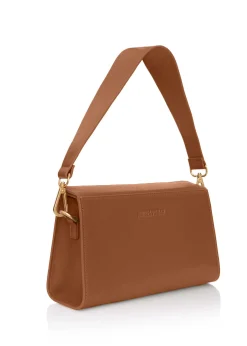 ANDREA IYAMAH MALA BROWN SHOULDER BAG