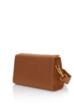 ANDREA IYAMAH MALA BROWN SHOULDER BAG