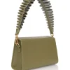 ANDREA IYAMAH MALA GREEN SHOULDER BAG