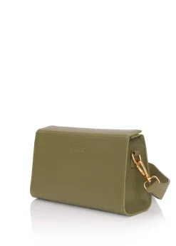 ANDREA IYAMAH MALA GREEN SHOULDER BAG
