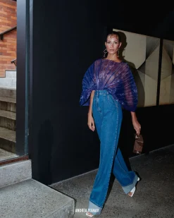 ANDREA IYAMAH NEVY PANTS - DENIM