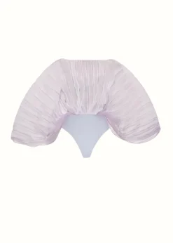 ANDREA IYAMAH SOMBRA BODYSUIT - LILAC