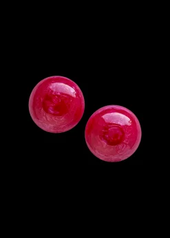 ANDREA IYAMAH TARA EARRING - RASPBERRY