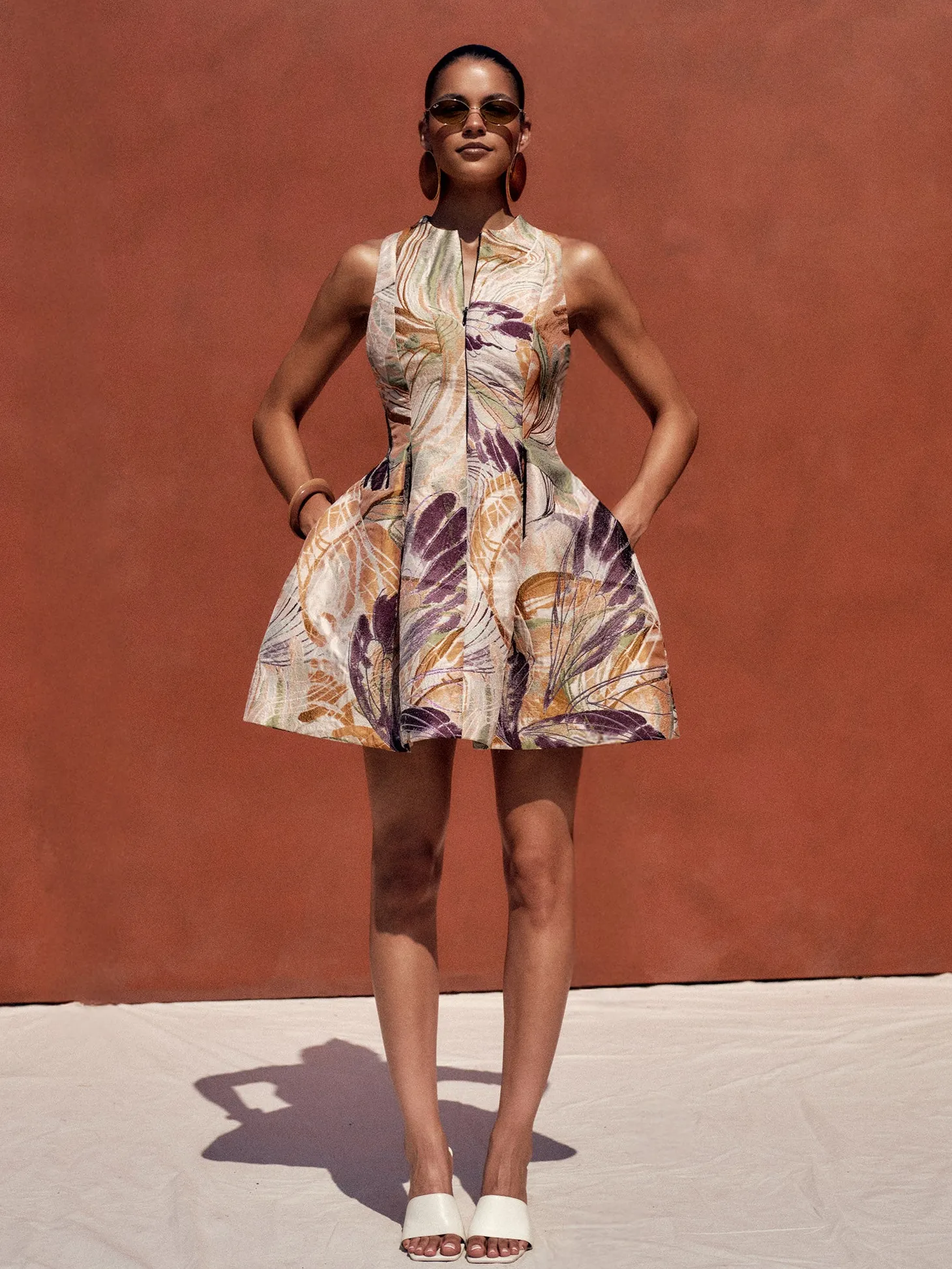 ANDREA IYAMAH VENTI DRESS - VIBRA JACQUARD