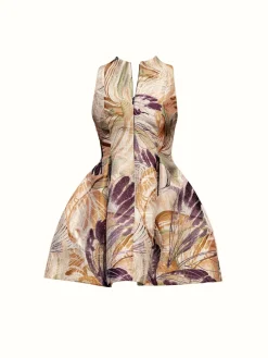 ANDREA IYAMAH VENTI DRESS - VIBRA JACQUARD