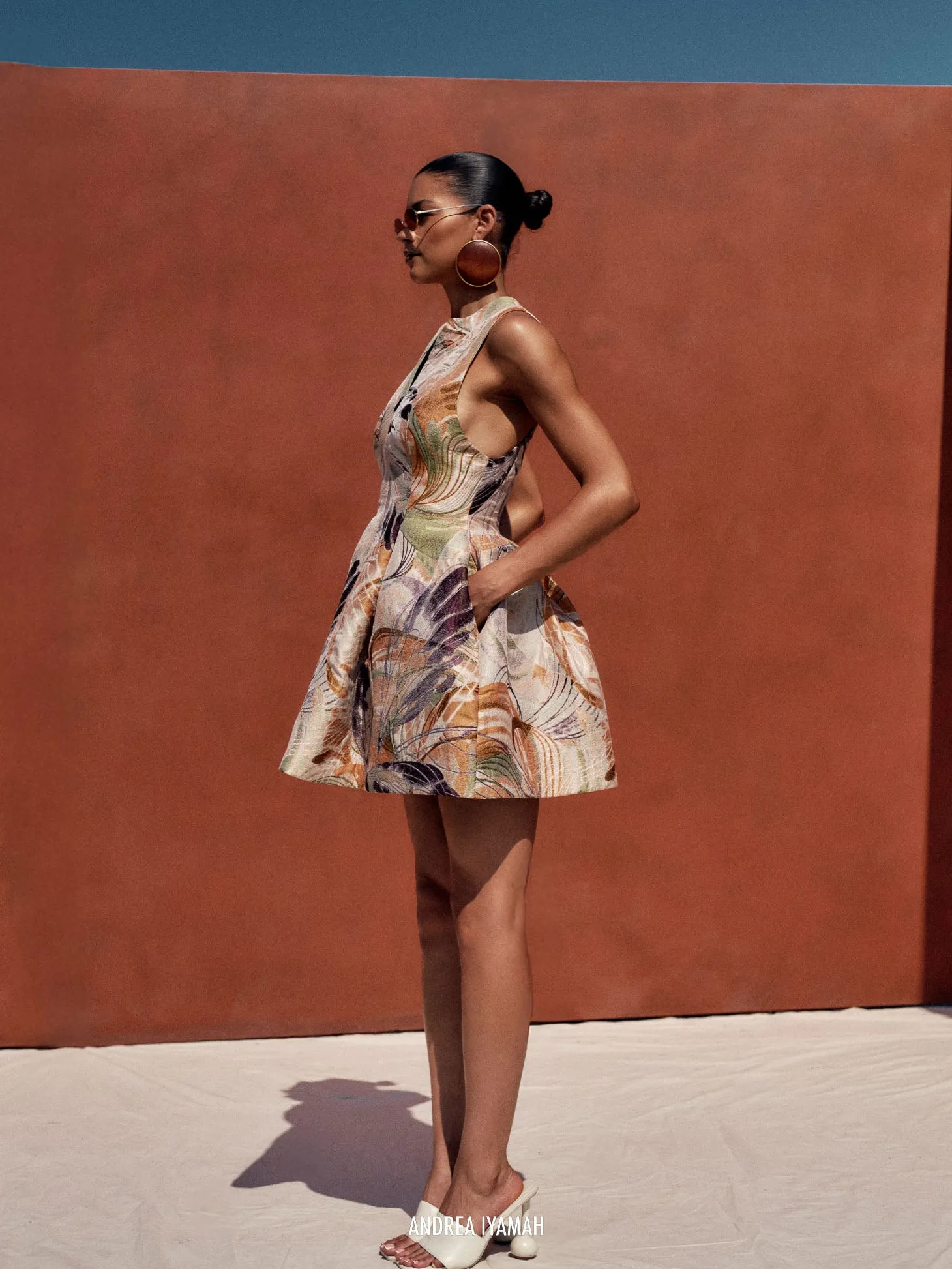 ANDREA IYAMAH VENTI DRESS - VIBRA JACQUARD
