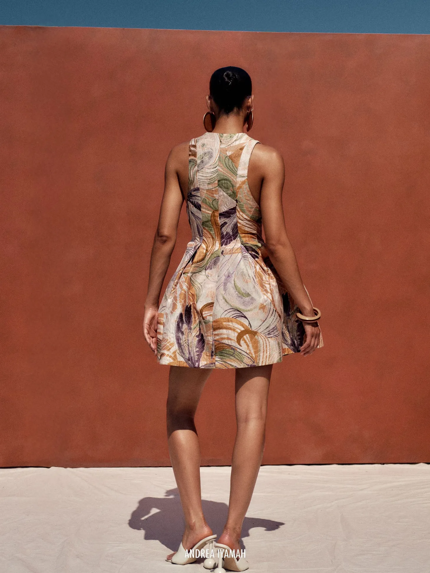 ANDREA IYAMAH VENTI DRESS - VIBRA JACQUARD